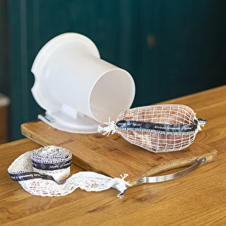 Gaļas izstrādājumu tīkls ar etiķeti, ar izmēriem 15 cm x 4 m, ar termisko izturību līdz 125°C – photo 3