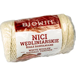 Balts kokvilnas miesnieka diegs (240°C) 55 m – photo 2