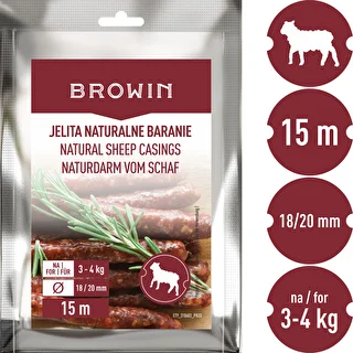 Dabīgie aitu zarnu apvalki - kalibrs 18/20 mm, 15 m – photo 3