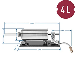 Horizontālais desu pildītājs 4 kg – photo 10