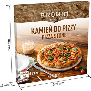 Apaļš picas akmens, izgatavots no kordiērīta, diametrs 33 cm – photo 8