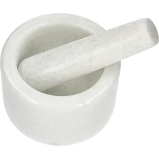 Marmora virtuves piesta, balta, Ø 10 cm – photo 2