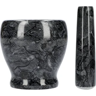 Marmora virtuves piesta, melna, Ø 10,5 cm – photo 4