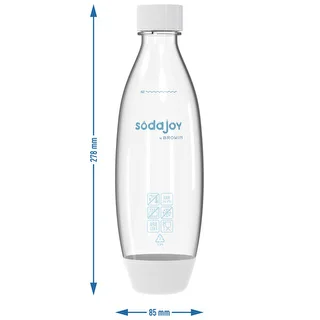 Pudele 1 l gāzētājam ar skrūvējamu vāciņu – photo 6