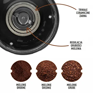 Kafijas dzirnaviņas - elektriskas, dzirnakmeņu tipa, ar kafijas pagatavotāju un krūzi – photo 11