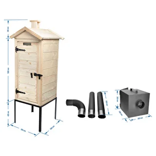 Koka kūpinātava 100 cm ar kurtuvi – photo 7