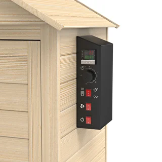 Kūpinātava 115 L dragON Wood 60E, koka, ar elektrisko sildīšanas moduli un kontrolieri – photo 7