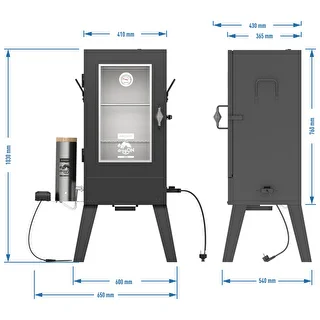 Elektriskā kūpinātava dragON E101 ar dūmu ģeneratoru, 70 L – photo 12