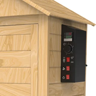 Kūpinātava 200 L dragON Larch E21 - no lapegles, ar elektrisko sildīšanas moduli un kontrolieri – photo 9