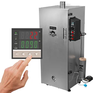 dragON tērauda kūpinātava 220 L – ar digitālo kontrolieri – photo 1