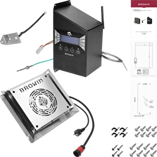 Moduļu komplekts ar Wi‑Fi kontrolieri - dragON IQ 2,7 kW, dārza kūpinātavām – photo 2