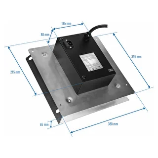 Sildīšanas modulis ar ventilatoru, 1,5 kW — dārza kūpinātavām – photo 6