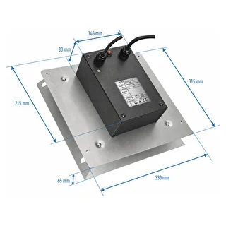 Moduļu komplekts ar digitālo termostatu - dragON 2,7 kW, dārza kūpinātavām – photo 9