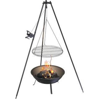 Dārza ugunskura bļoda ar restēm, Ø55 cm, apaļa, bļodas tipa – photo 7