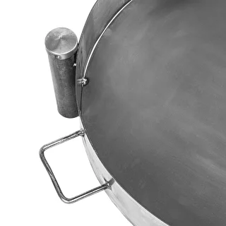 Dārza ugunskura bļoda Ø 60 cm, metināta – photo 4