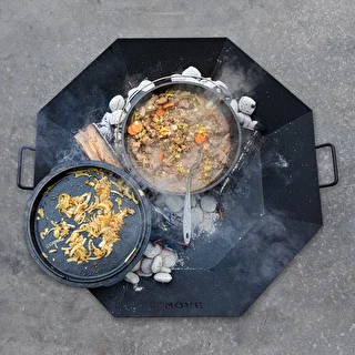 Karināms čuguna katliņš ar pannu – photo 11