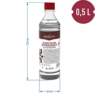 Želejveida degviela kūpinātavas degļiem 0,5 l – photo 2