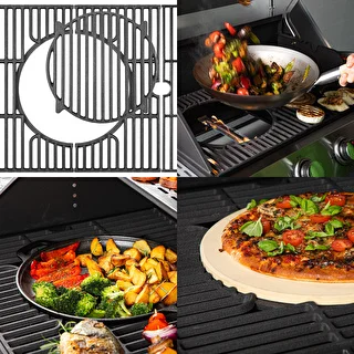 Gāzes grils dragON BBQ201, 18,8 kW, sudraba – photo 10