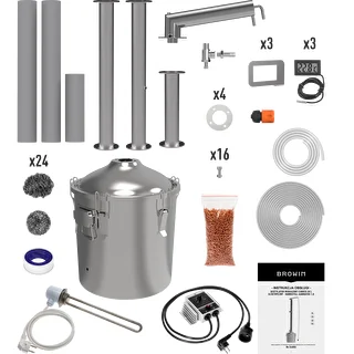 Destilators Hawkstill Aabratek 1.0 elektriskais, 30 L – photo 2