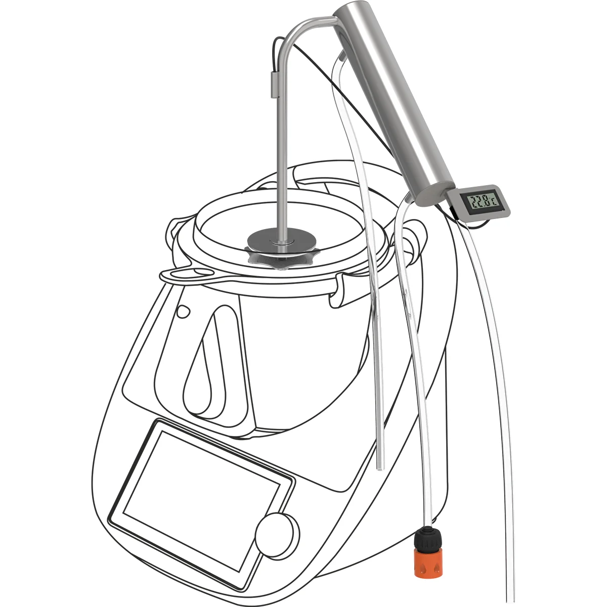 Aroma Plus destilators virtuves kombainam
