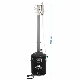 Destilators HawkStill „Aukstie pirksti” 60 L, ar Ø 60,3 mm kolonu un tvertnes siltinājumu – photo 17