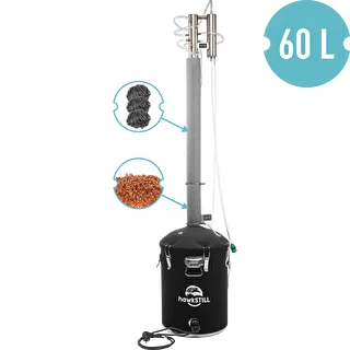 Destilators HawkStill „Aukstie pirksti” 60 L, ar Ø 60,3 mm kolonu un tvertnes siltinājumu – photo 2