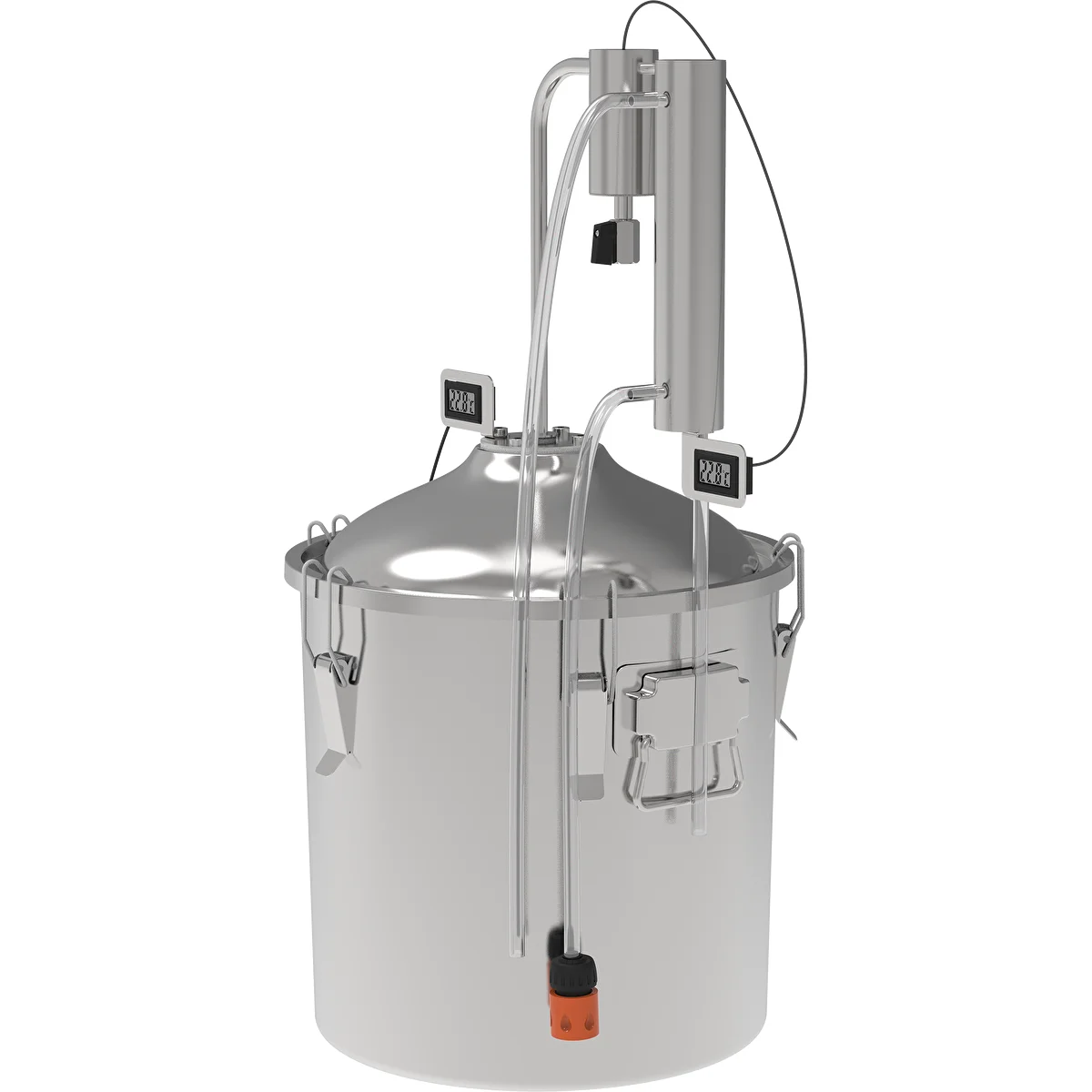Klasiskais destilators Convex 30 L - 1 nogulsnētājs