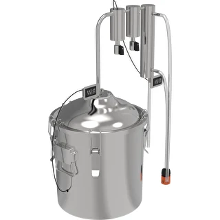 Klasiskais Convex destilators 18 l - 2 sausā tvaika trauki – photo 3