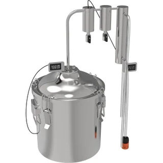 Klasiskais Convex destilators 18 l - 2 sausā tvaika trauki – photo 2
