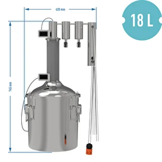 Moduļveida destilators 18 l Munin convex – photo 13