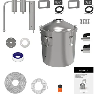 Destilators hawkSTILL 1.0 CONVEX 30 l - 2 atdalītāji – photo 3