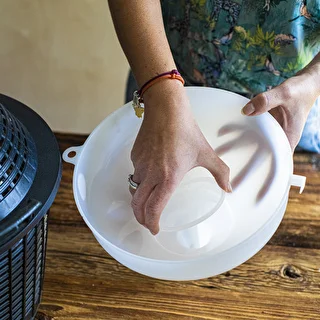Balta plastmasas piltuve Ø 25 cm – photo 4