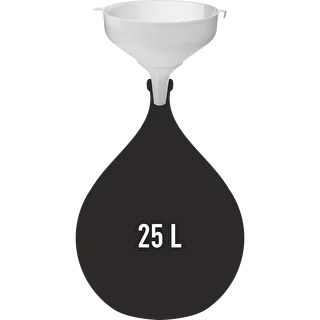 Balta plastmasas piltuve Ø 25 cm – photo 2