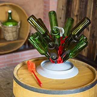 Vīna pudele 0,75 L, zaļa - iepakojumā 8 gab. – photo 9