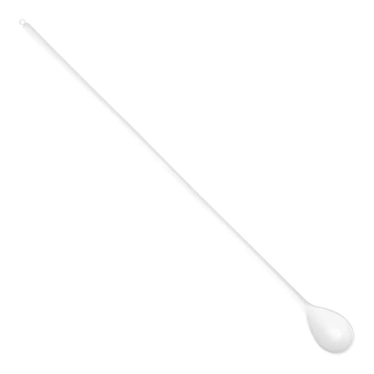 Balta plastmasas karote 70 cm