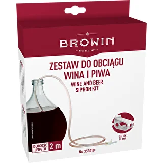 Šļūtene vīna noņemšanai no nogulsnēm ar skavu – photo 2