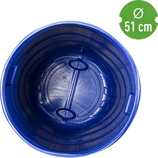 Muca skābējumiem 240 L zila – photo 4