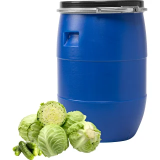 Muca kāpostu skābēšanai 60 L, ar savilkšanas stīpu, zila, Sterk – photo 2