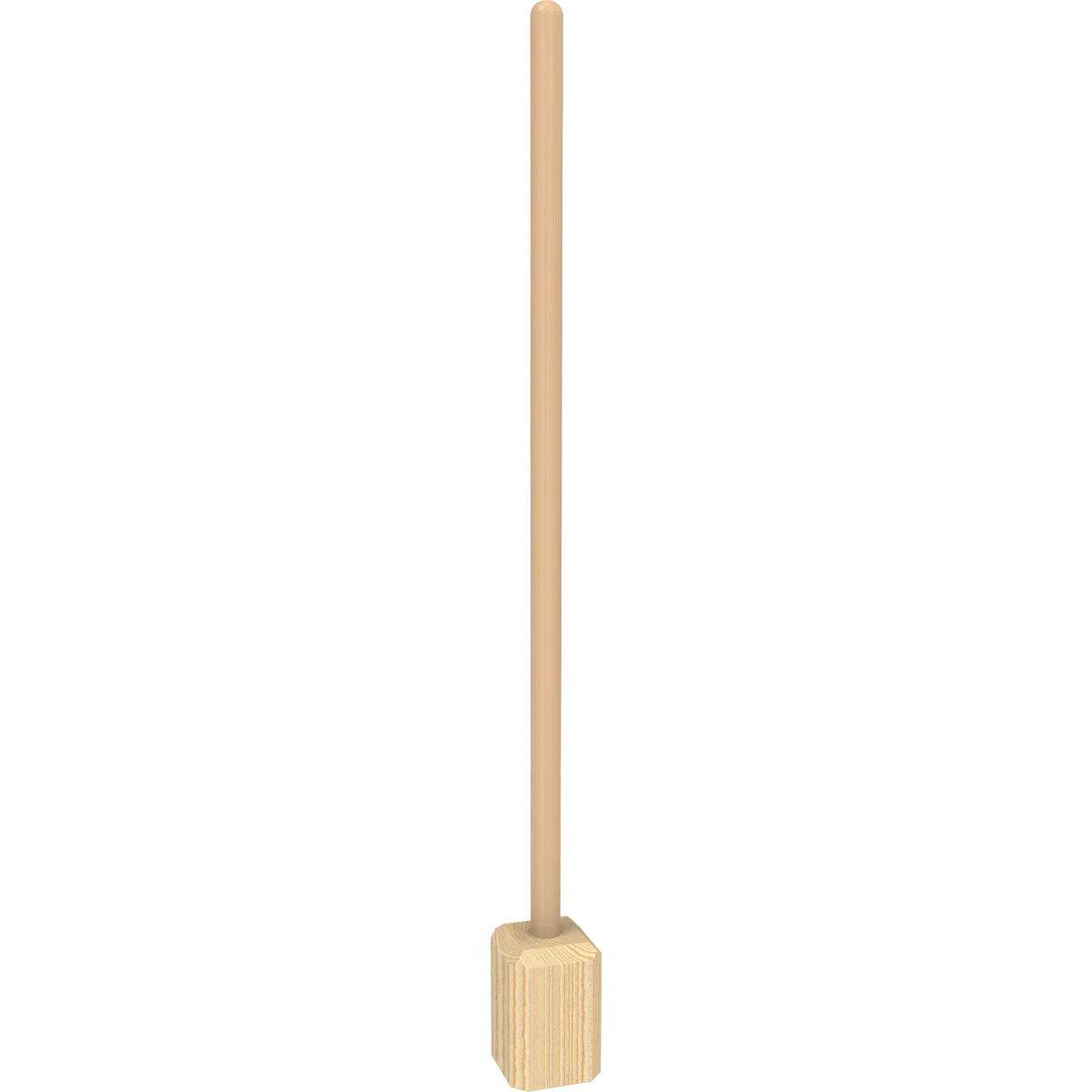 Koka kāpostu stampis / piestu, 78 cm