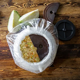 Piespiedējakmens mucām, akmensmasas, fi 22 cm – photo 11