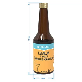 Mango un marakujas garšas esence 2 l alkohola pagatavošanai – 40 ml – photo 7