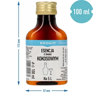 Kokosa garšas esence, uz 5 L - 100 ml – photo 7