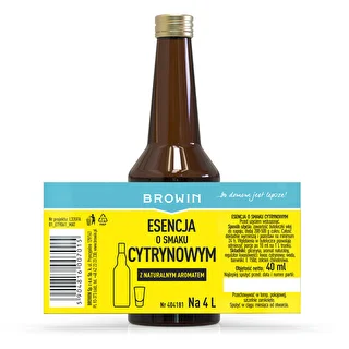 Esence ar citrona garšu un dabīgu aromātu 4 L — 40 ml – photo 6