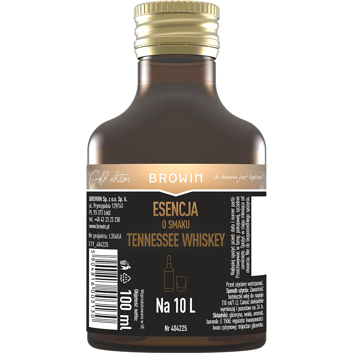 Tenesī viskija garšas esence 10 L - 100 ml