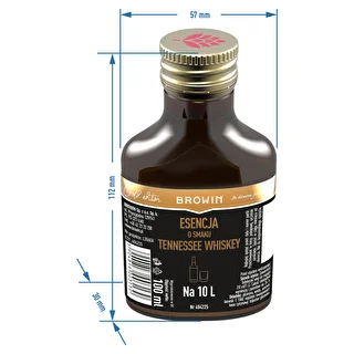Tenesī viskija garšas esence 10 L - 100 ml – photo 6