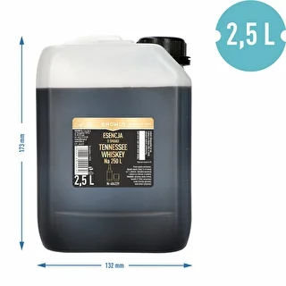 Tenesī viskija garšas esence 2,5 L, pietiks līdz 250 L gatava dzēriena – photo 3