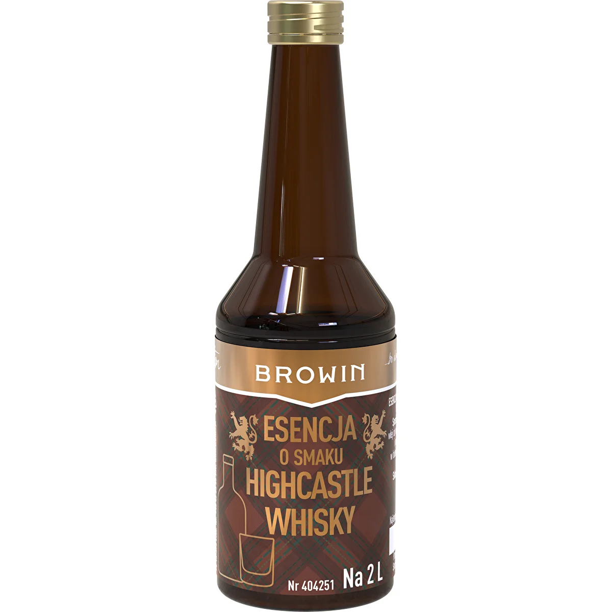 Highcastle Whisky garšas esence uz 2 L - 40 ml