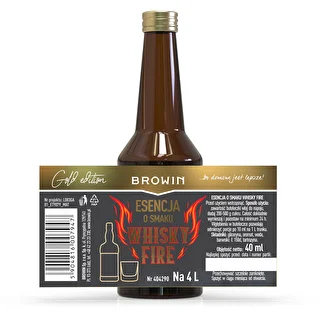Esence ar Whisky Fire garšu uz 4 L, 40 ml – photo 4