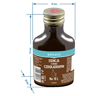 Šokolādes garšas esence 100 ml uz 10 L – photo 5