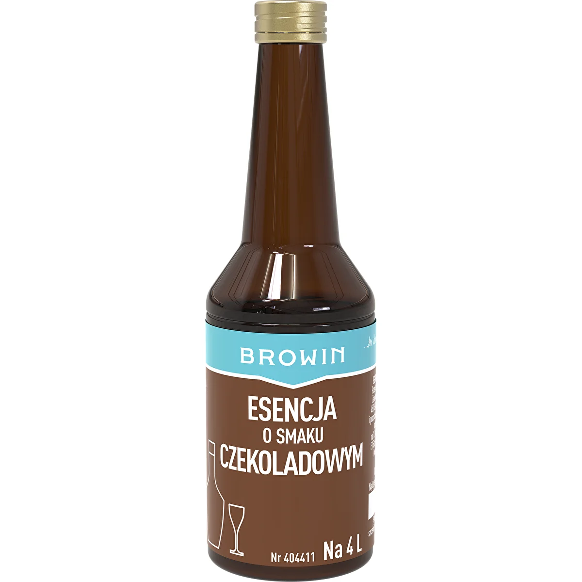 Šokolādes garšas alkohola esence uz 4 L - 40 ml